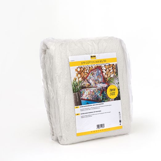 Molleton volumineux - Vlieseline 279 Cotton Mix 80/20 - Twin Size