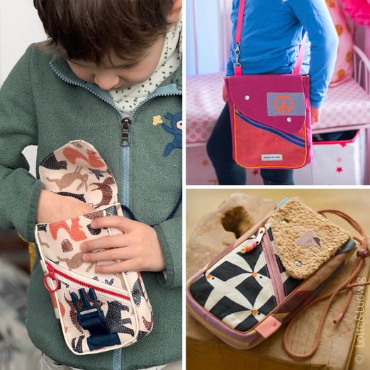 Cross-shoulder-bag - Plaudertasche - Schnittmuster eBook