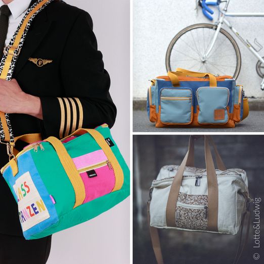 Reisetasche - Arrivederci - Schnittmuster eBook