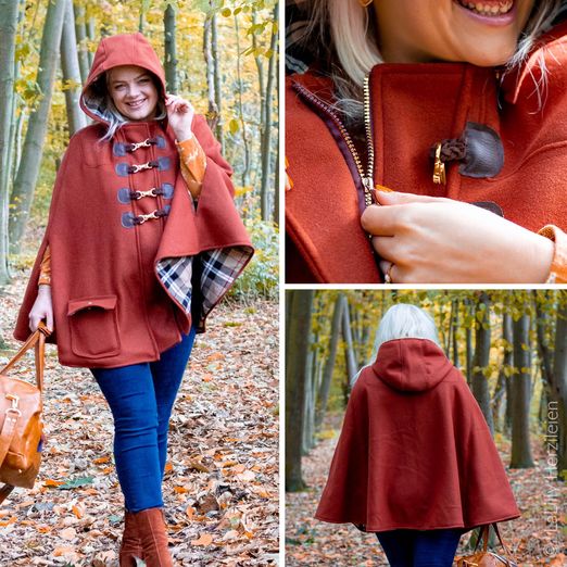 Cape - Classy Cape Alba - Schnittmuster eBook Cape - Classy Cape Alba - Schnittmuster eBook