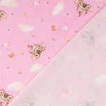 Baumwoll-Cretonne - Digitaldruck Rosa Baumwoll-Cretonne - Digitaldruck Rosa