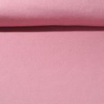 Waffeljersey Smilla - Uni Rosa