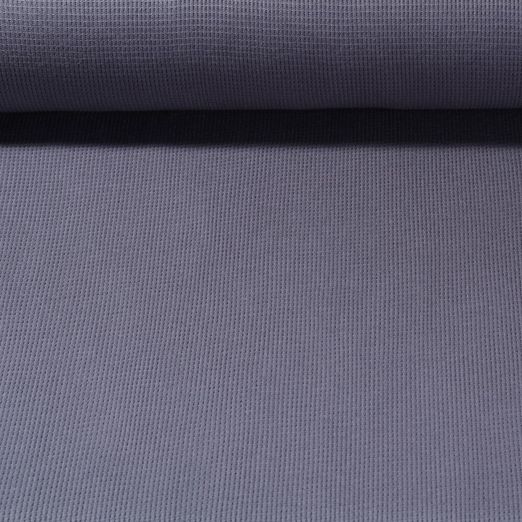 Jersey nid d'abeille Smilla - Gris souris Uni