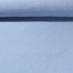 Waffeljersey Smilla - Uni Hellblau
