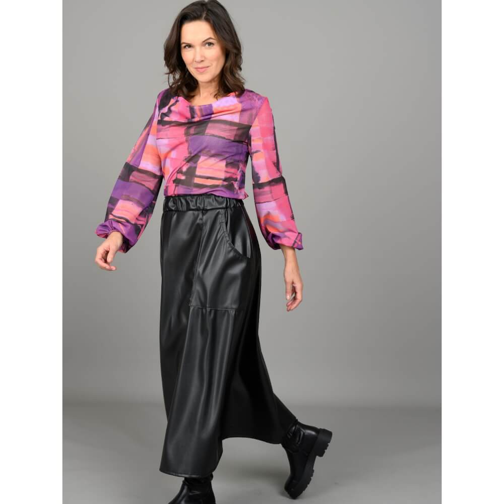 Jersey maille - Abstrait Violet Transparent-1 Jersey maille - Abstrait Violet Transparent-1