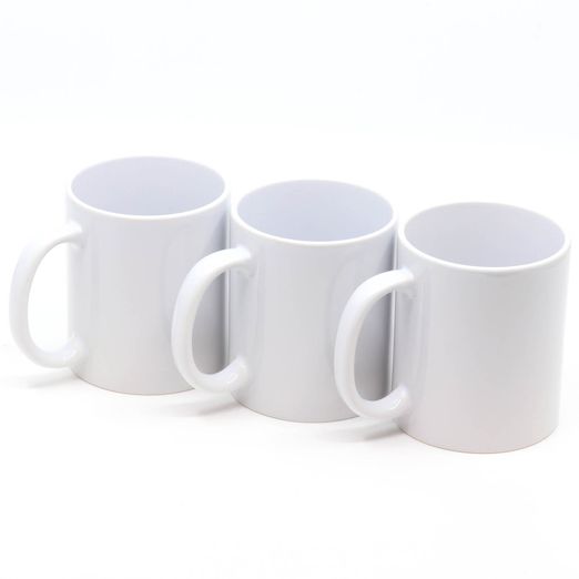Tassen Rohling für Mug Press - 330ml - weiß Tassen Rohling für Mug Press - 330ml - weiß