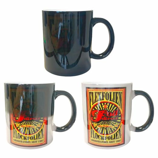 Tassen Rohling für Mug Press - 330ml - Farbwechsel Tassen Rohling für Mug Press - 330ml - Farbwechsel