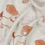Sweatstof - Honden Ecru Melange Geborsteld Sweatstof - Honden Ecru Melange Geborsteld