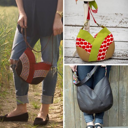 Handtasche - Tulipa - Schnittmuster eBook