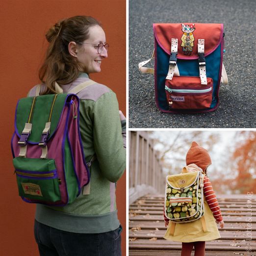 Rucksack - Auf und davon - Schnittmuster eBook
