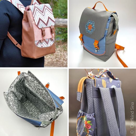 Rucksack - Paulina - Schnittmuster eBook