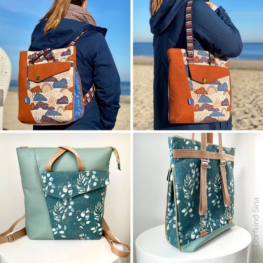 Rucksack - Luise - Schnittmuster eBook