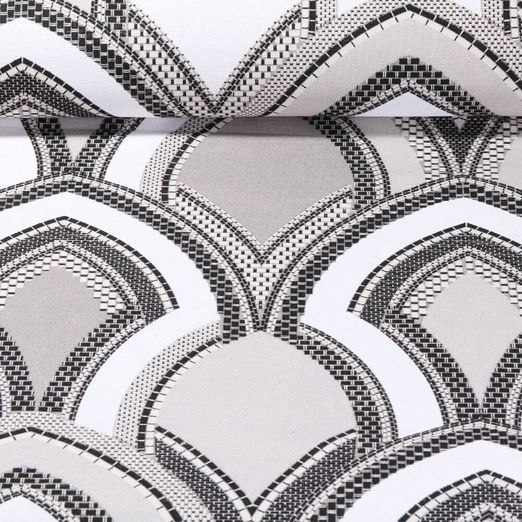 Toile canevas - Grands ornements Gris