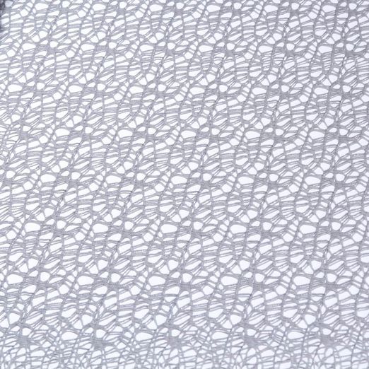 Netzstoff Spider - Voile Grau