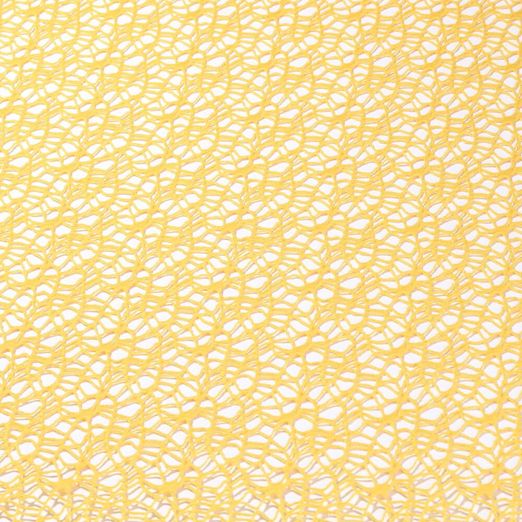 Netzstoff Spider - Voile Gelb