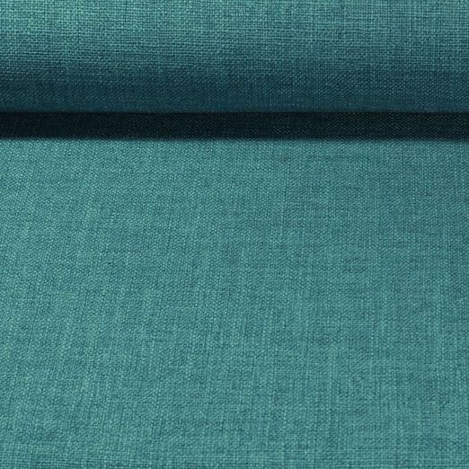 Tissu ameublement Anjou - Bleu pétrole