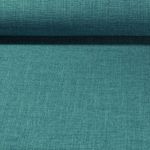 Tissu ameublement Anjou - Bleu pétrole