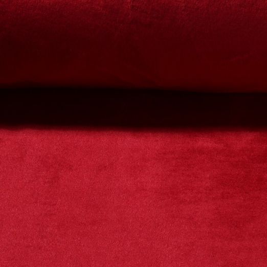 Kuschelfleece DouDou - Rot