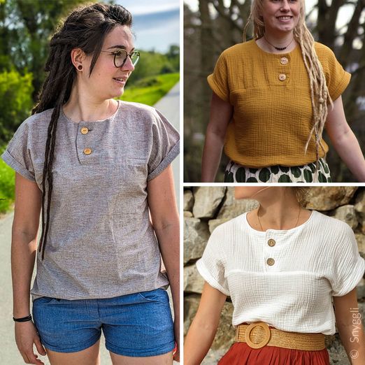Shirt - Solmusling - Schnittmuster eBook