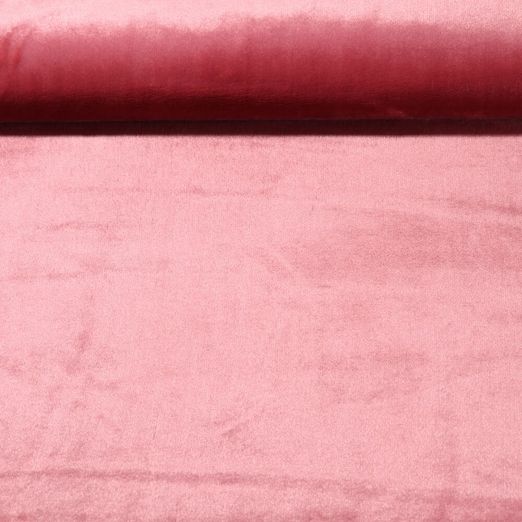 Kuschelfleece DouDou - Altrosa