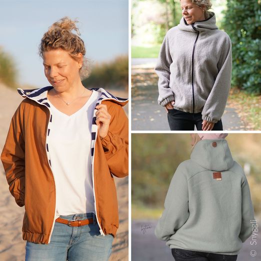 Jacke - Hyg dig Damen - Schnittmuster eBook