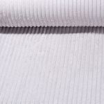 Tissu ameublement velours côtelé large Anafi - Gris clair