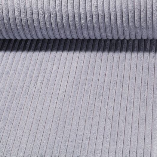 Polsterstoff Cord - Anafi Breit Mausgrau