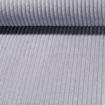Tissu ameublement velours côtelé large Anafi - Gris souris