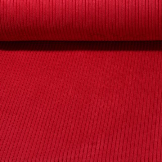 Polsterstoff Cord - Capri Medium Rot