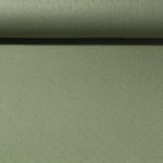 Jersey de coton Margarette - Ajouré Vert Uni