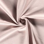 Jersey - Randig Ecru Rosa Yarndyed