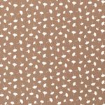 Viskospoplin - Bambus och ginkgoblad taupe Viskospoplin - Bambus och ginkgoblad taupe