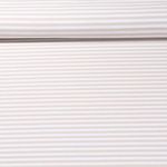 Jersey Jacquard - Rayures moyennes Ecru Beige