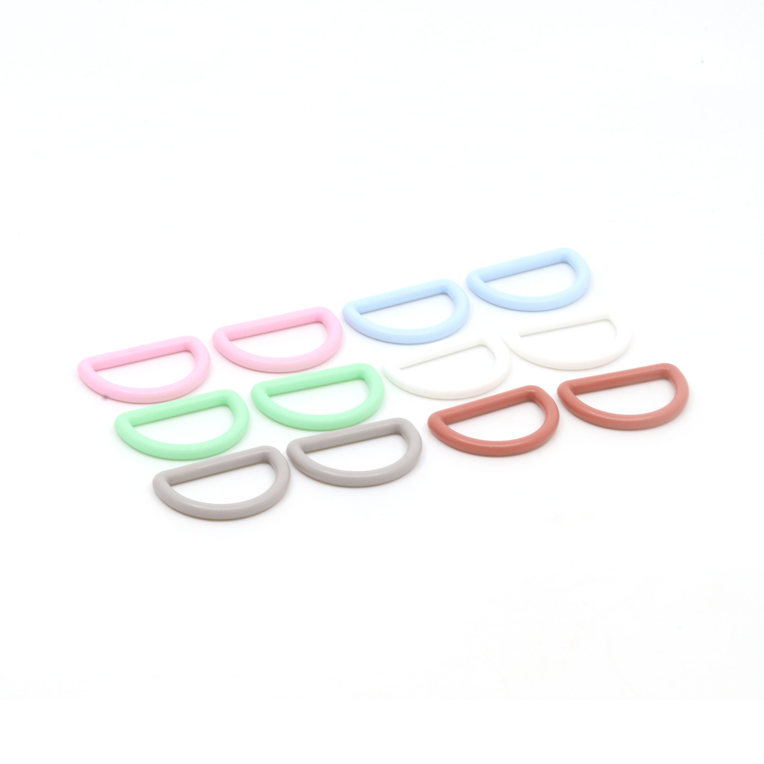 Kunststoff Zubehör Set 25mm - Pastell - 60-teilig-4 Kunststoff Zubehör Set 25mm - Pastell - 60-teilig-4