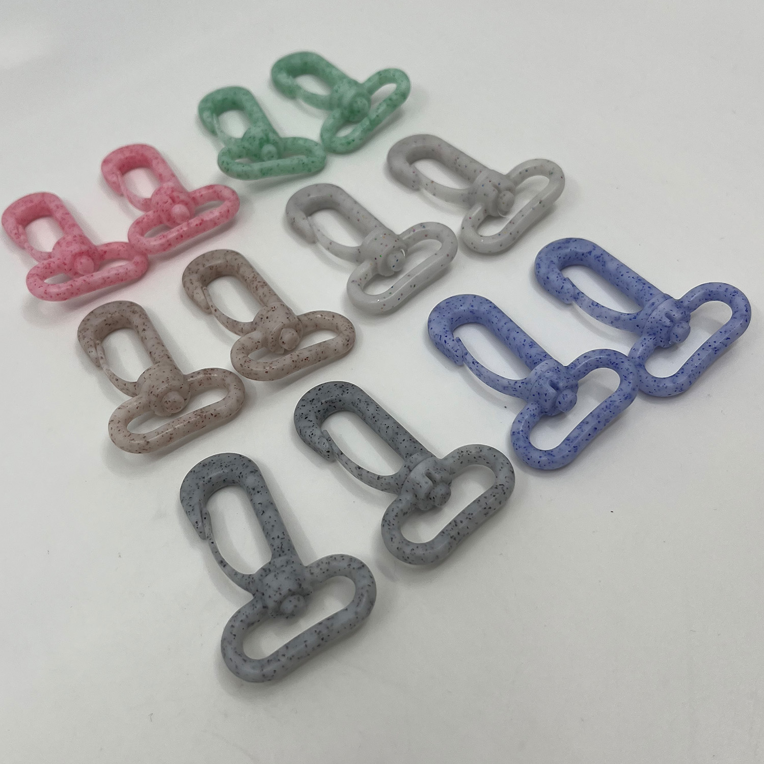Kunststoff Zubehör Set 25mm - Marmor - 60-teilig-1 Kunststoff Zubehör Set 25mm - Marmor - 60-teilig-1