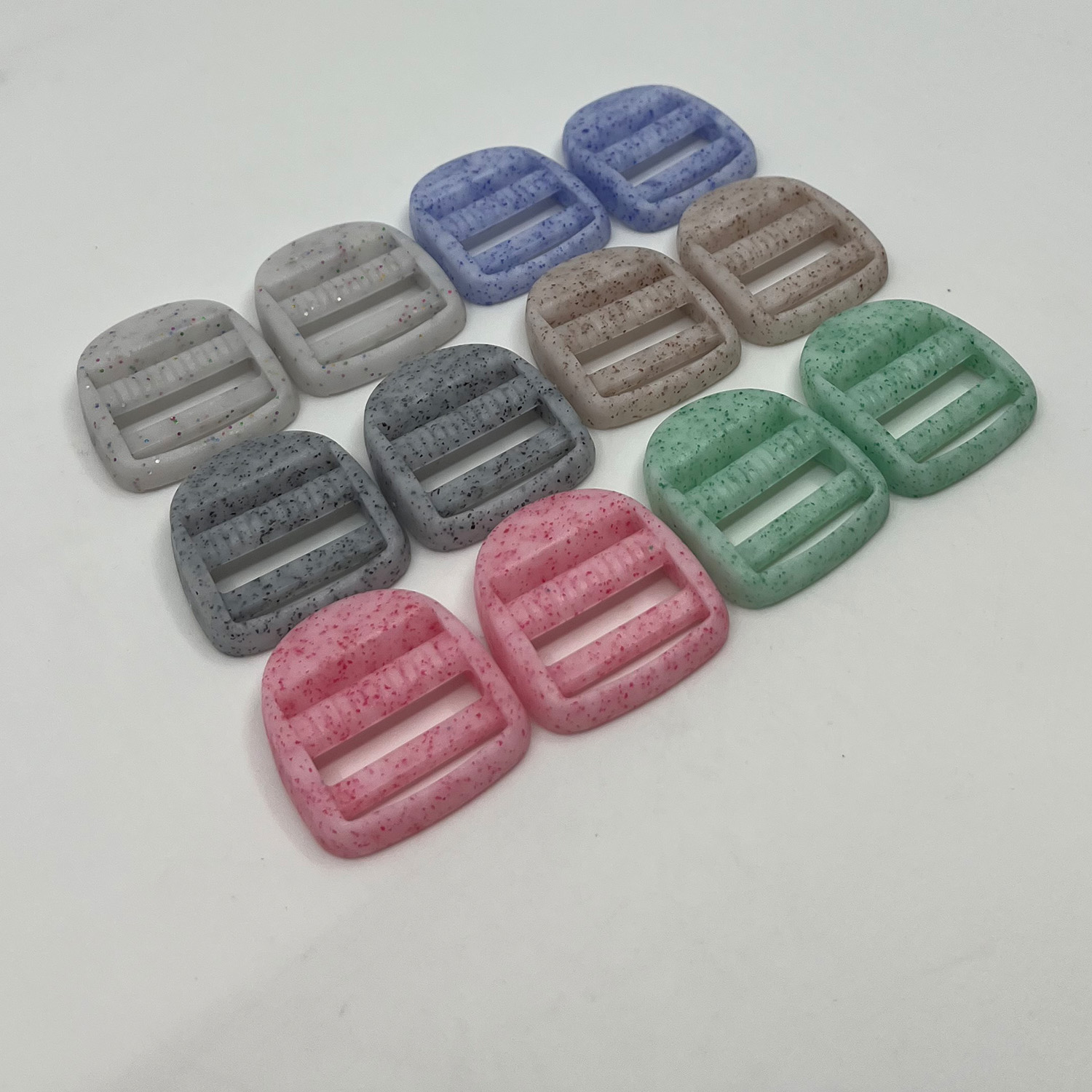 Kunststoff Zubehör Set 25mm - Marmor - 60-teilig-2 Kunststoff Zubehör Set 25mm - Marmor - 60-teilig-2