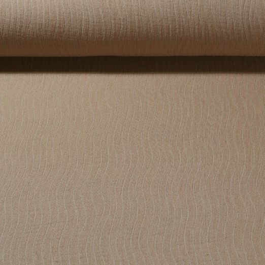 Gaze de coton Antoine - Lin Taupe