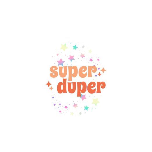 Rubbelsticker SuperDuper - Rub-On Sticker
