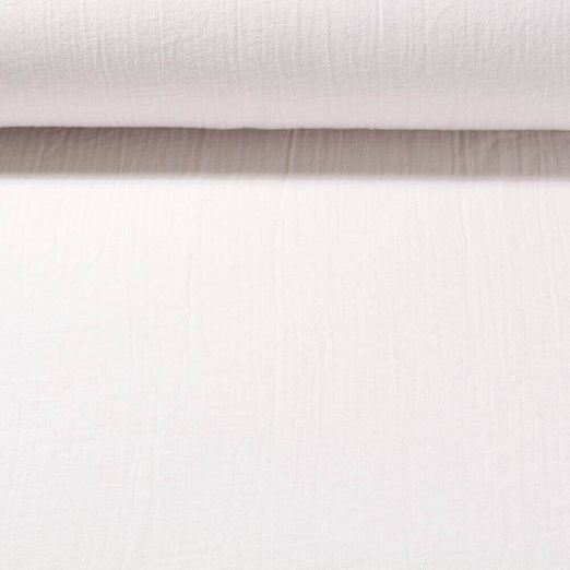 Mousseline de coton extra-large - Ecru