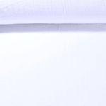 Mousseline de coton extra-large - Blanc