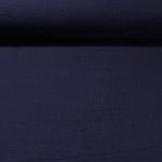 Mousseline de coton extra-large - Bleu marine