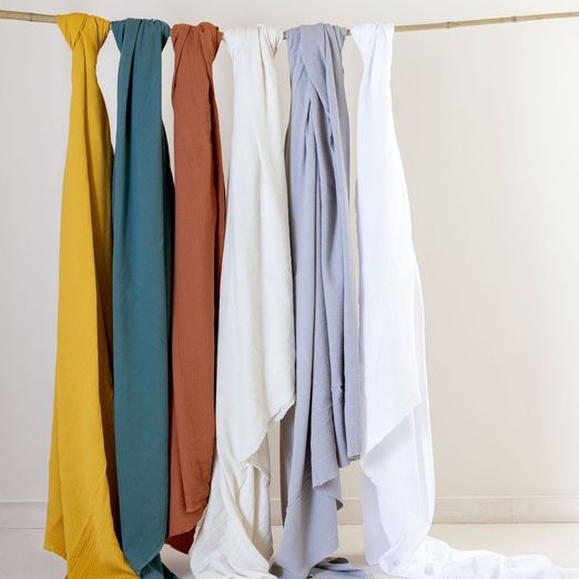 Mousseline de coton extra-large - 275cm de large Mousseline de coton extra-large - 275cm de large