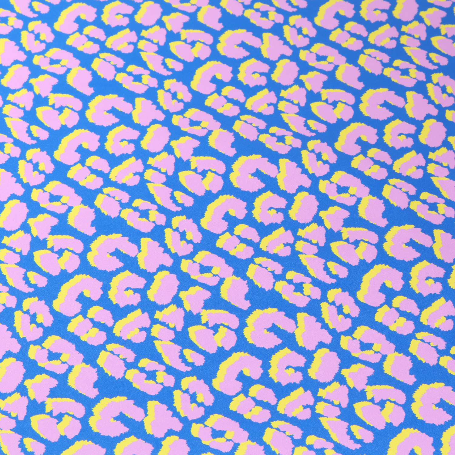 Simili synthétique par Snaply - Léopard Bleu - au mètre-0 Simili synthétique par Snaply - Léopard Bleu - au mètre-0