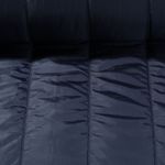 Gesteppter Jackenstoff - Streifen 10 cm Navy Wattiert