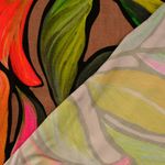 Viskose-Twill - Digitaldruck Blätter Grün