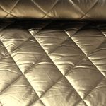 Tissu matelassé pour veste - losange métallique Impression sur film