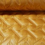 Tissu matelassé veste - Double face Jaune