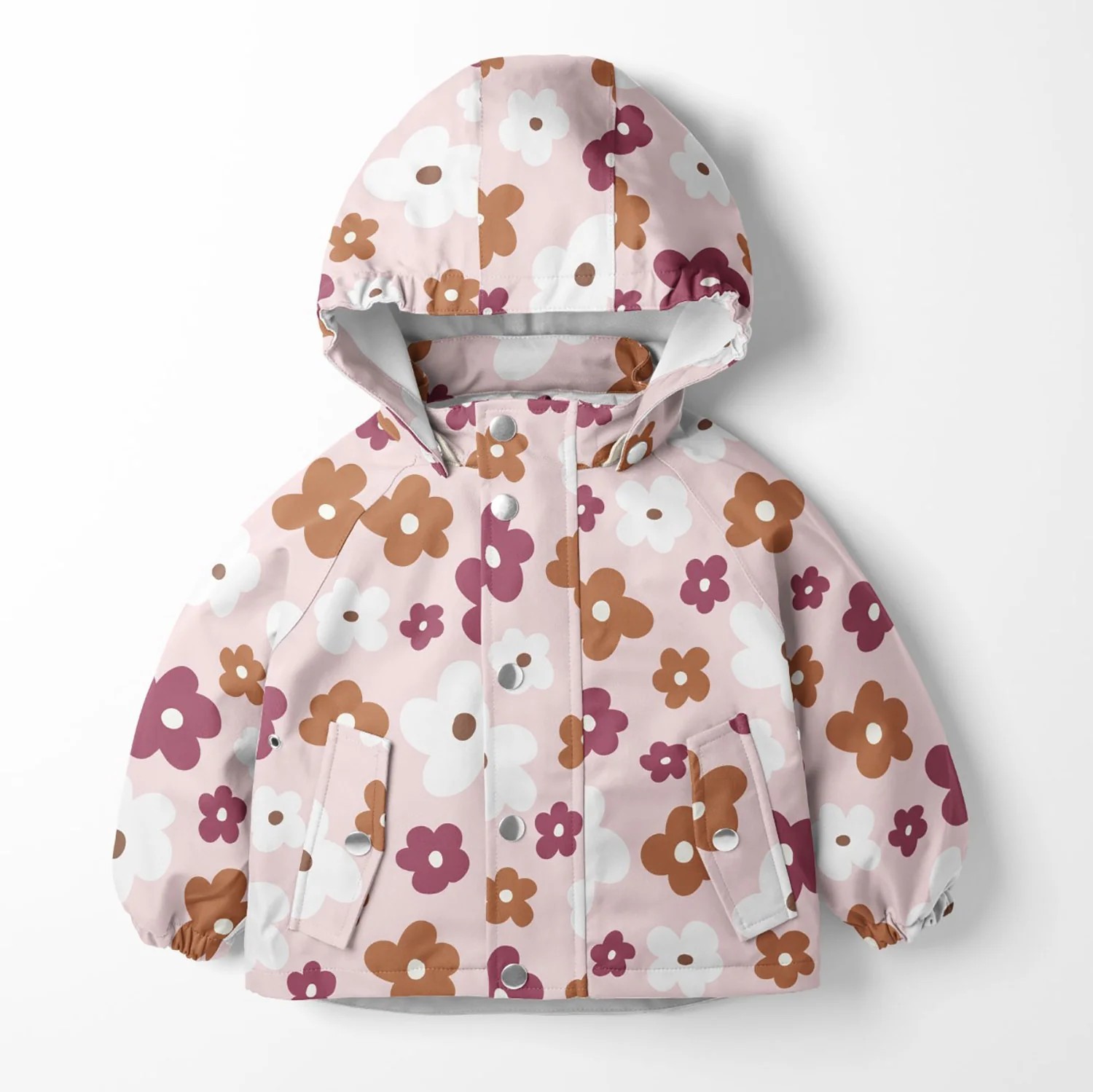 Tissu imperméable - Aqua protect Impr. digitale Fleurs colorées Rose-2 Tissu imperméable - Aqua protect Impr. digitale Fleurs colorées Rose-2