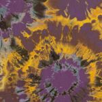 Viskose-Krepp - Batik Violett Viskose-Krepp - Batik Violett
