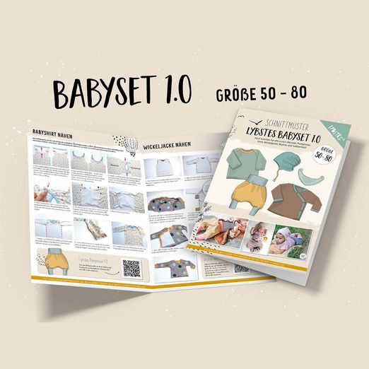 Babyset 1.0 - Papier-Schnittmuster